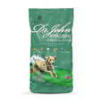 Green bag of dr john hypoallergenic chicken with oats dog food featuring chk zero vat formula for sensitive pups