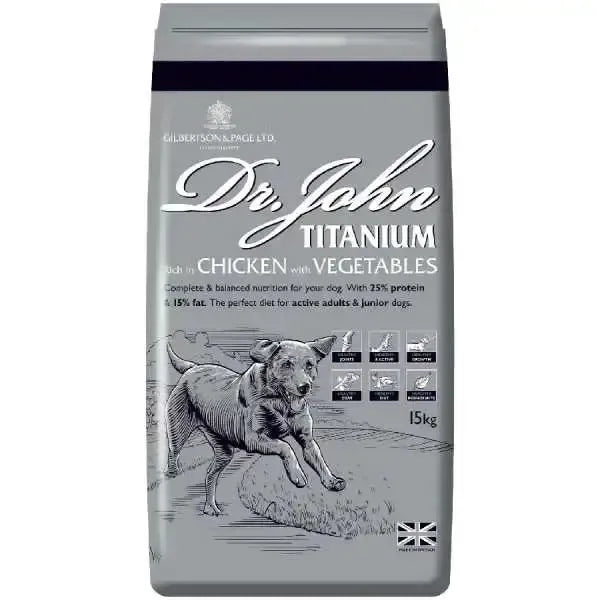 Dr John Titanium Chicken Dog Food 4Kg Dog Food