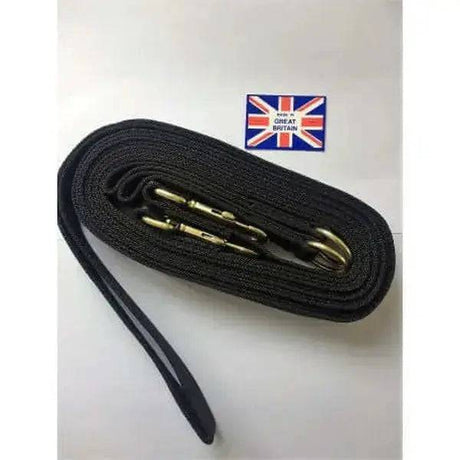 Draw Reins Made in England Brown Saddlery Trade Services Reins Barnstaple Equestrian Supplies