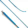Dressage Whip with Silver Braided Grip Blue 110cm Blue Dressage Whips