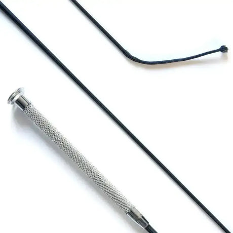 Dressage Whip with White Crystal Grip White Dressage Whips