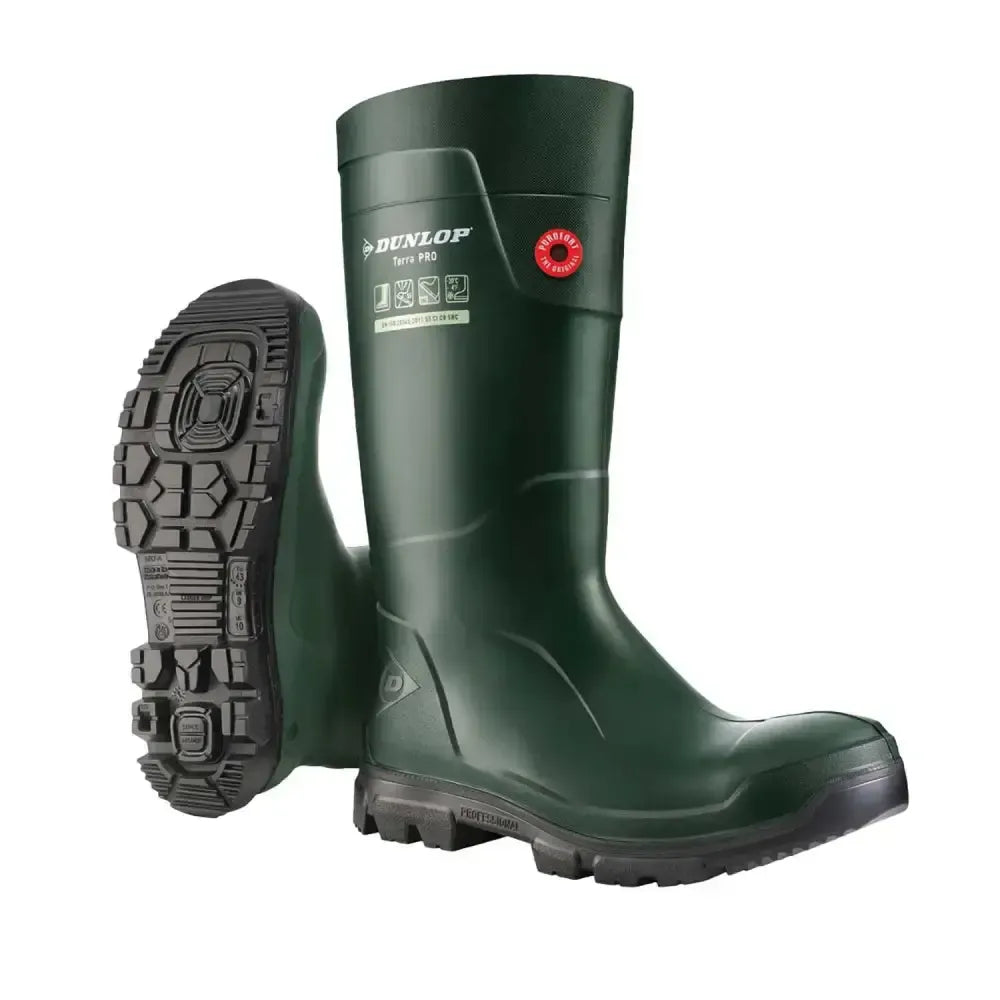 Dunlop Purofort Terrapro Green (35) 2 Wellington Boots