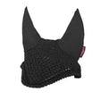 Ear Bonnets LeMieux Vogue Fly Hood Black Black Medium Horse Ear Bonnets Barnstaple Equestrian Supplies