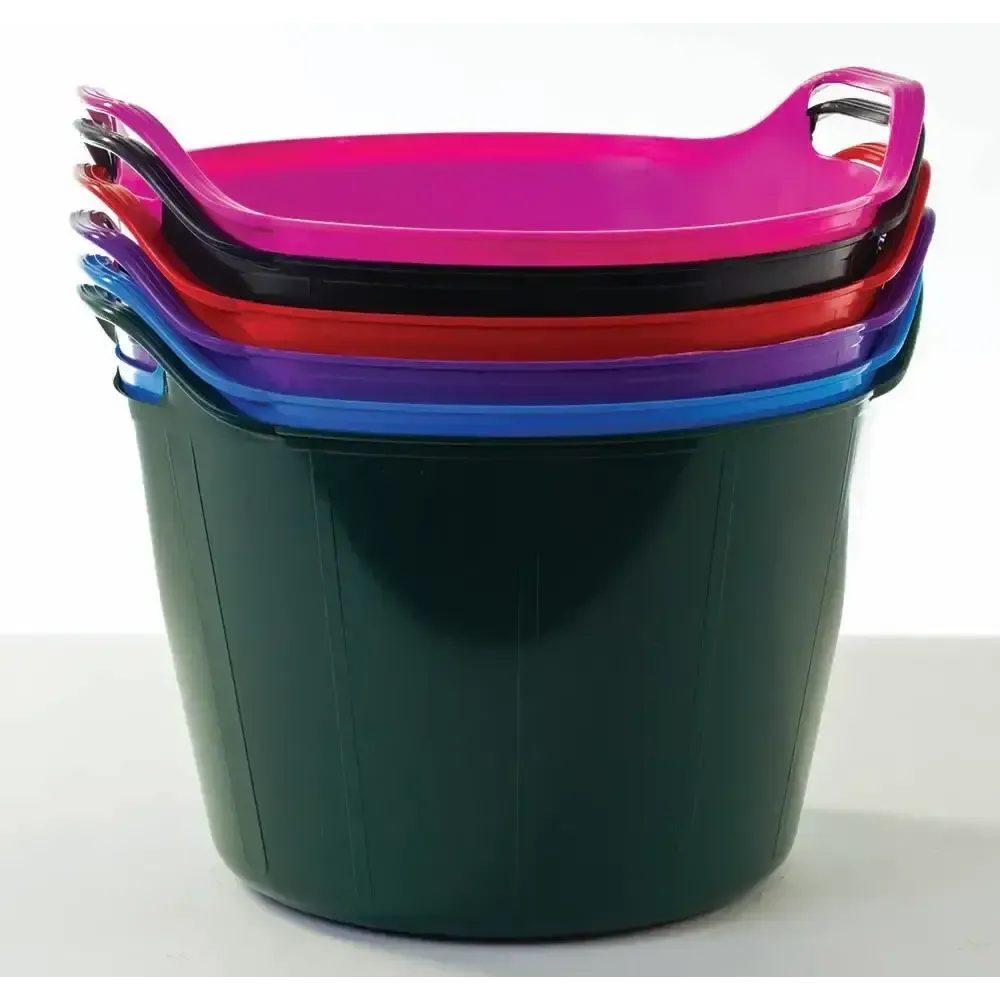 Easi Trug Flexible Feed Bucket 26 Litre Black Buckets & Bowls