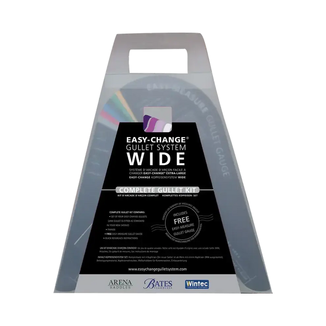 EASY-CHANGE Gullet System WIDE - Complete Pack Saddle Gullets