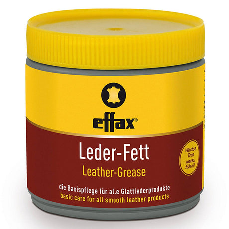 Effax Leather Care Grease Tack Care Yellow Barnstaple Equestrian Supplies