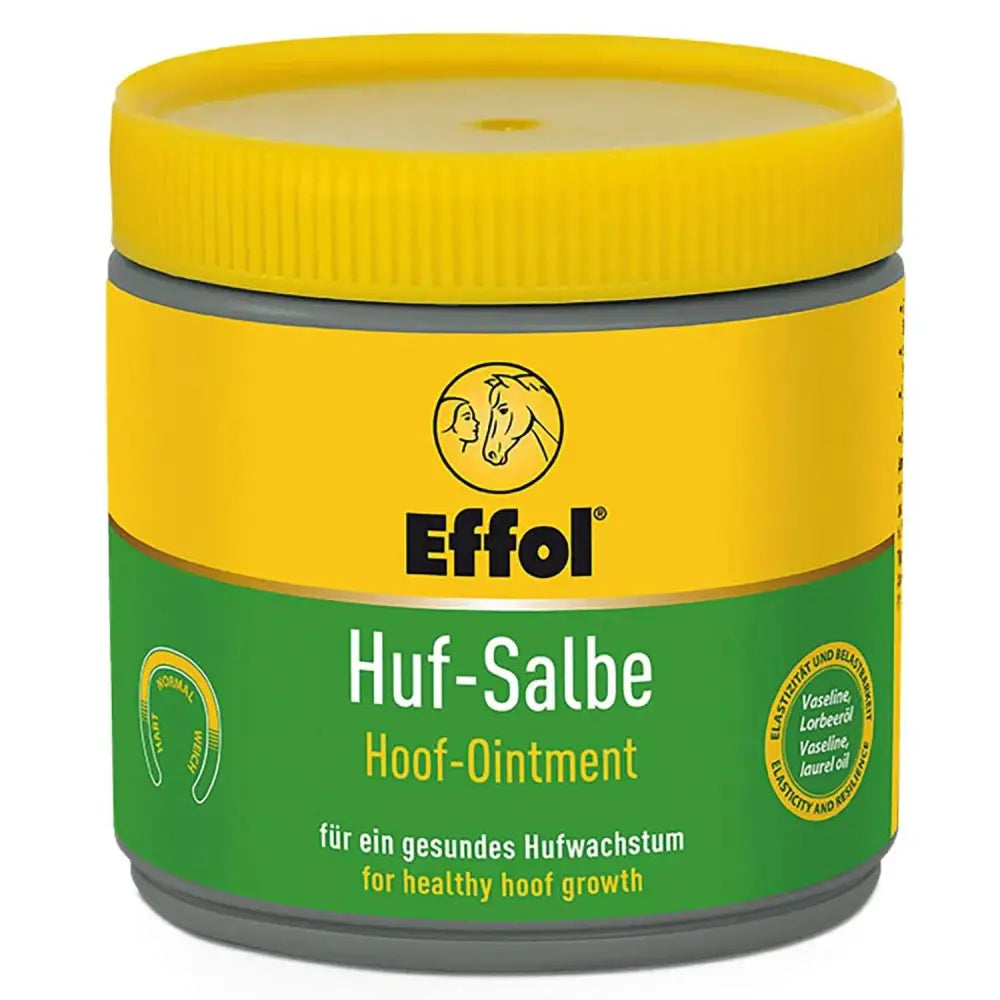 Effol Hoof Ointment Yellow 500ml Hoof Dressings Barnstaple Equestrian Supplies