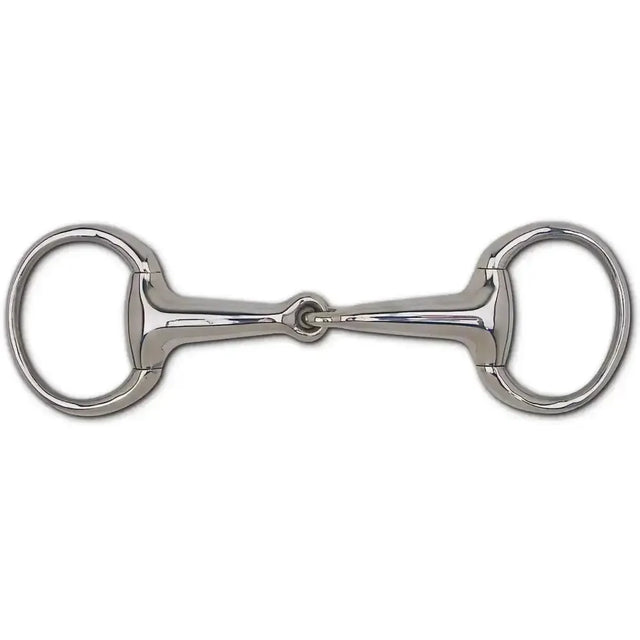 Eggbutt Snaffle Bit Hollow Mouth Piece 114 Mm (4 1/2") Horse Bits
