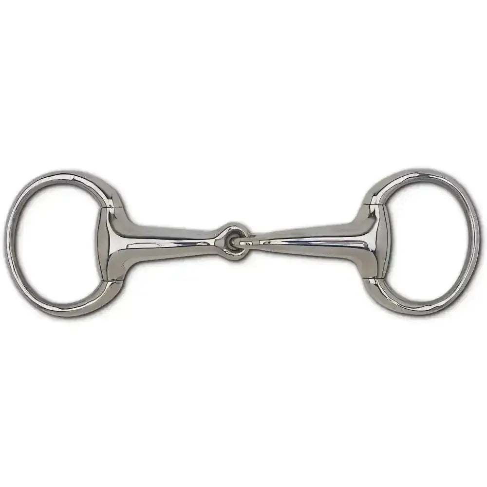 Eggbutt Snaffle Bit Hollow Mouth Piece 114 mm (4 1/2") Horse Bits