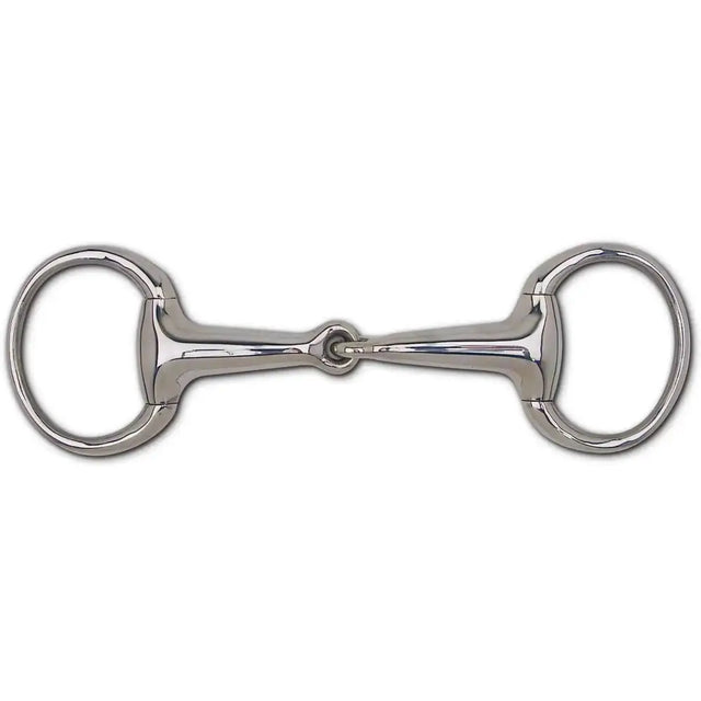 Eggbutt Snaffle Bit Hollow Mouth Piece 114 Mm (4 1/2") Horse Bits Barnstaple Equestrian Supplies