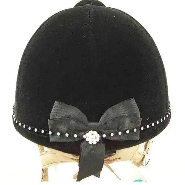 Elastic Hat Band Swarovski Diamante Small Crystal Hat Band Clear Crystal Clothing Accessories Barnstaple Equestrian Supplies