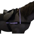 Elastic Racing Breast Girth Pony Black 