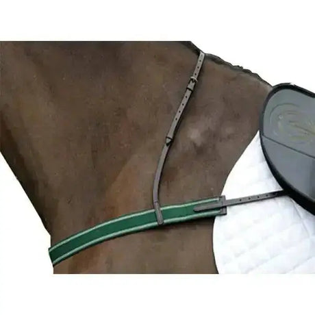 Elasticated Breastplates For Eventing or Racing Havana Breastplates & Martingales Barnstaple Equestrian Supplies