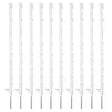 Electric Fencing Poly Posts Economy 1.36m White - Pack of 10 Hotline Fencing Electric Fencing Barnstaple Equestrian Supplies