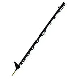 Electric Fencing Posts 90cm Black Single Stake Electric Fencing Posts