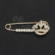Elico Crystal Crown Stock Pin Elico Competition Accessories Barnstaple Equestrian Supplies