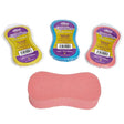 Pink elico expanding horse sponge showing soft foam texture for easy cleaning and grooming use