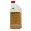 A 1-liter transparent plastic bottle of elico gold label bute free with red cap and amber devil’s claw for healthy joints