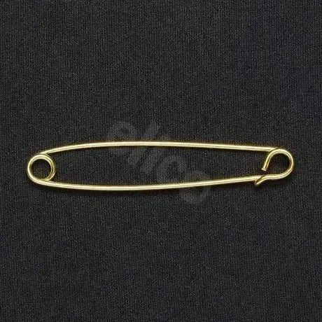 Elico gold plated stock pin featuring a sleek gold toned metal design with a polished finishing touch