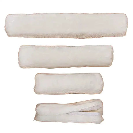 White fluffy microfiber mop heads in varying lengths from elico headcollar fleece set perfect fluffy nylon headcollars