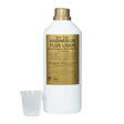 White plastic bottle with gold cap and label of elico magnesium plus liquid calmer for equines magnesium plus liquid