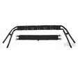 Black fabric elico memory foam training roller with metal rings and fully adjustable straps for secure fit