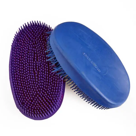 Elico Oval Face Brush Blue Face Brushes