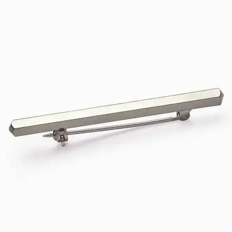 Elico Stock Pin Silver Plain Bar Stock Pin Barnstaple Equestrian Supplies