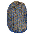 Elim-a-net blue haynet made of blue woven forage regulation mesh filled with dry hay for haylage extra strong use