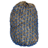 Elim-a-net blue haynet made of blue woven forage regulation mesh filled with dry hay for haylage extra strong use