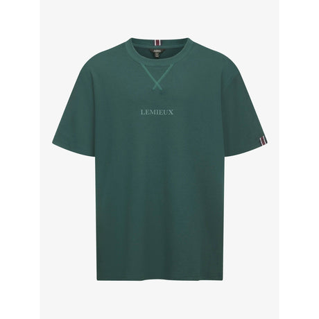 Elite Young Mens LeMieux T-Shirt Spruce  Polo Shirts & T Shirts Barnstaple Equestrian Supplies