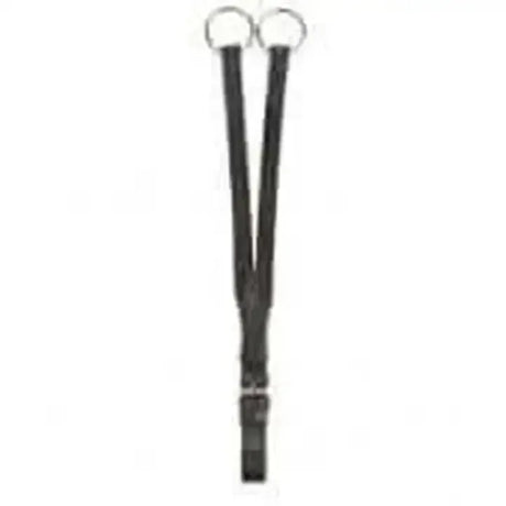 English Leather Running Martingale Attachment Black Cob / Full Breastplates & Martingales