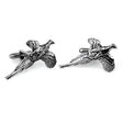 English Made Flying Pheasant Pewter Cufflinks Gifts
