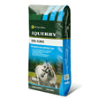 A 20kg bag of equerry cool cubes non heating horse feed in blue and green packaging with a white horse ideal non heating cube