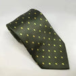 Equetech Adult Diamond Showing Ties Green /gold Riding Ties