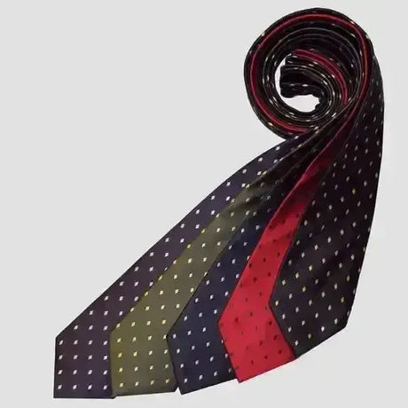 Equetech Adult Diamond Showing Ties Green /gold Riding Ties