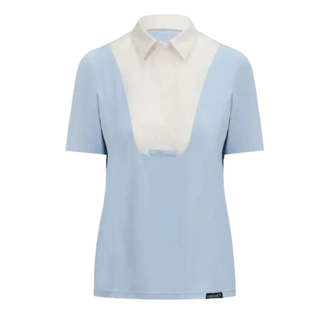 Equetech Airstride Performance Show Shirt Light Blue / White XS Show Shirts