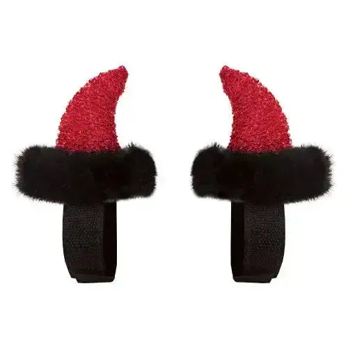 Equetech Childs Pony Devil Bridle Horns Novelty Riding Hat Covers