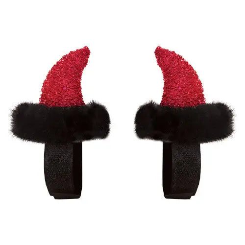 Equetech Childs Pony Devil Bridle Horns 