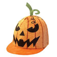 Equetech Childs Wicked Pumpkin Hat Silk Novelty Riding Hat Cover Orange Hat Silks Barnstaple Equestrian Supplies