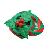 Equetech Christmas Holly Festive Christmas Tail Tassel Green One size Tail Tassels