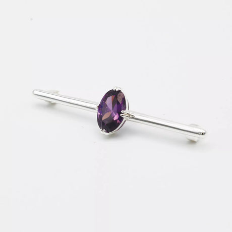 Equetech Deluxe Amethyst Stock Pin Stock Pin