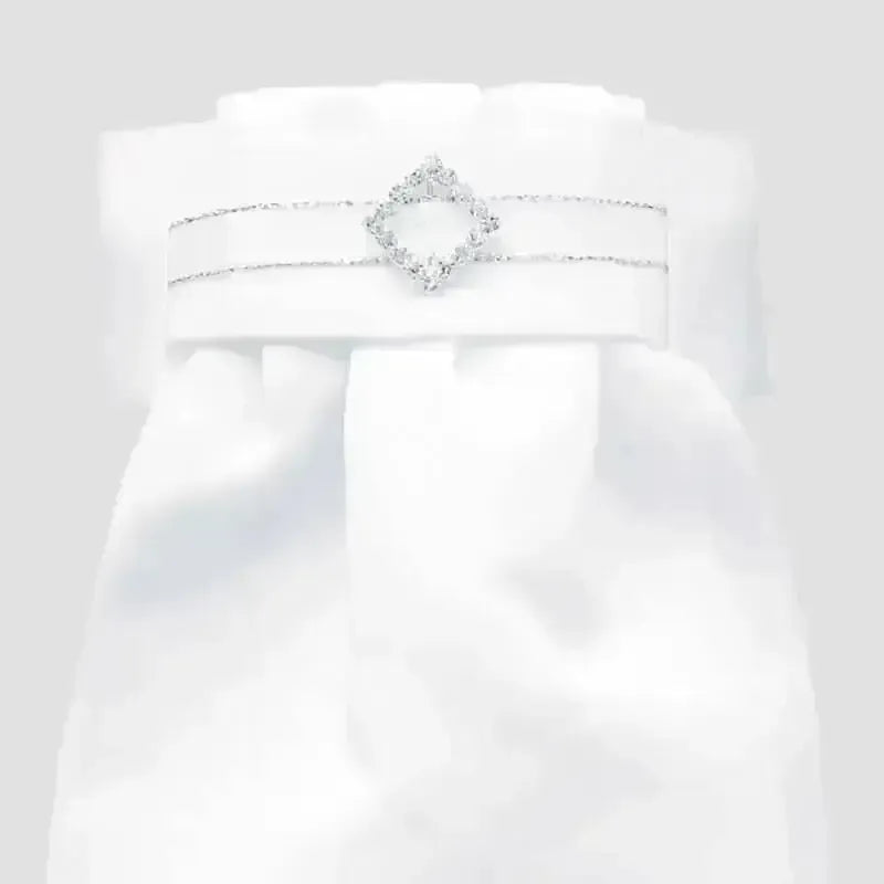 Equetech Deluxe Ready-Tied Stocks Diamante Diamond Ready-Tied Stocks