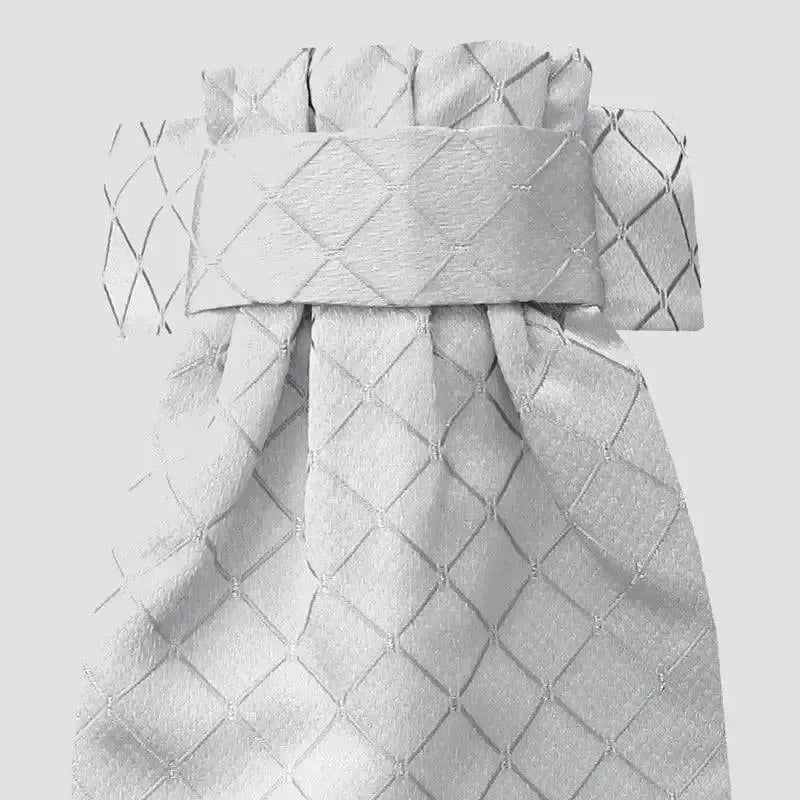 Equetech Deluxe Ready-Tied Stocks Diamond Jacquard Ready-Tied Stocks