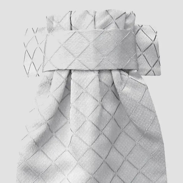 Equetech Deluxe Ready-Tied Stocks Diamond Jacquard Ready-Tied Stocks