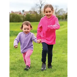 Equetech Dinky Tots Jodhpurs Black and Pink 12-18 months Jodhpurs