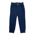 Navy blue equetech dinky tots jodhpurs with elastic waist and reinforced knee patches for tots riding comfort