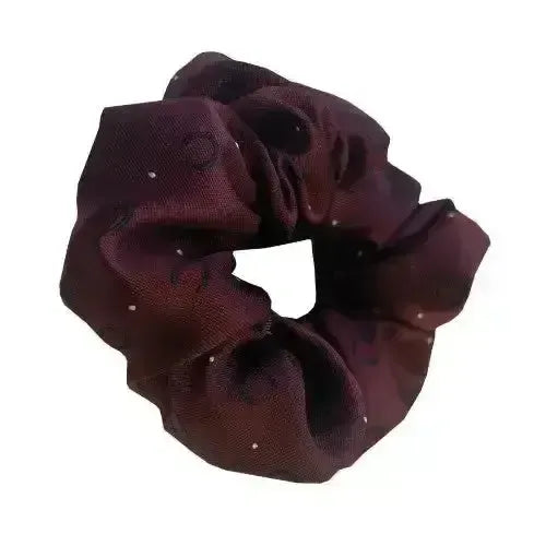Equetech Hair Scrunchie Horseshoes maroon/Navy/White Hair Scrunchies