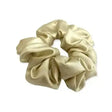 Equetech Hair Scrunchie Plain Jacquard Cream Hair Scrunchies