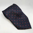 Equetech Junior Polka Dot Ties Navy / Red Riding Ties Barnstaple Equestrian Supplies